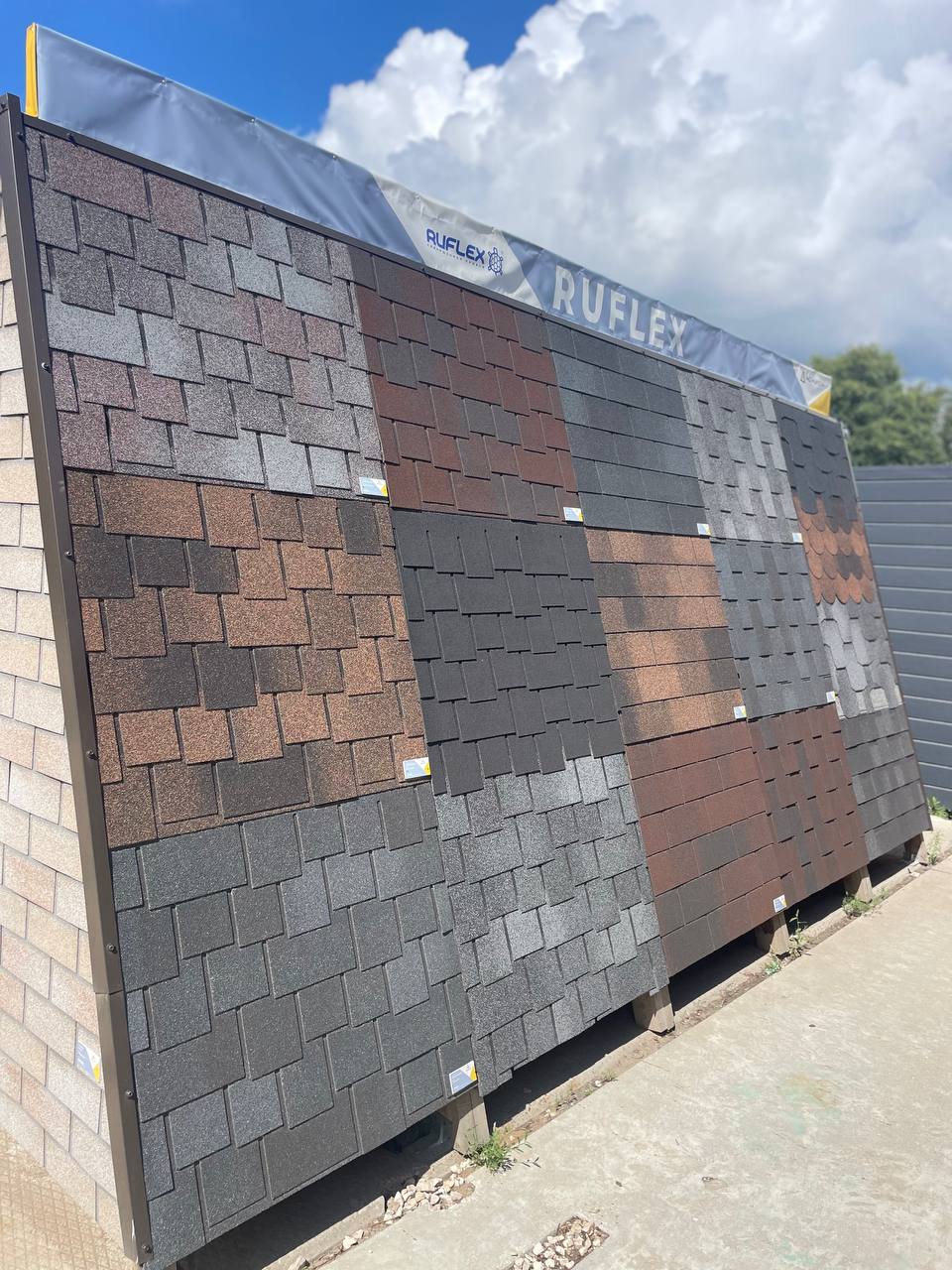 Кровля из черепицы ruflex