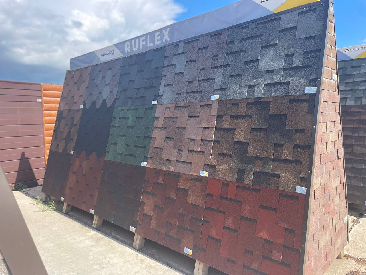 Кровля из черепицы ruflex